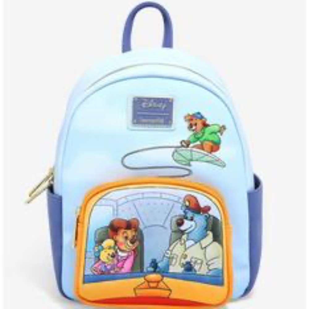 Loungefly Disney Talespin Crew Group Portrait Mini Backpack
